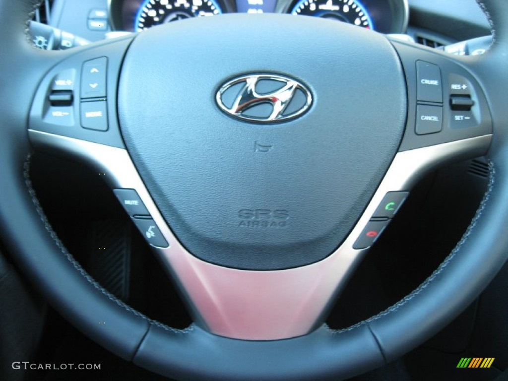 2013 Hyundai Genesis Coupe 2.0T Premium Controls Photo #72566771