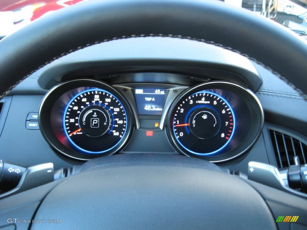 2013 Hyundai Genesis Coupe 2.0T Premium Gauges Photo #72566796