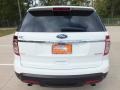 2013 White Platinum Tri-Coat Ford Explorer XLT  photo #7