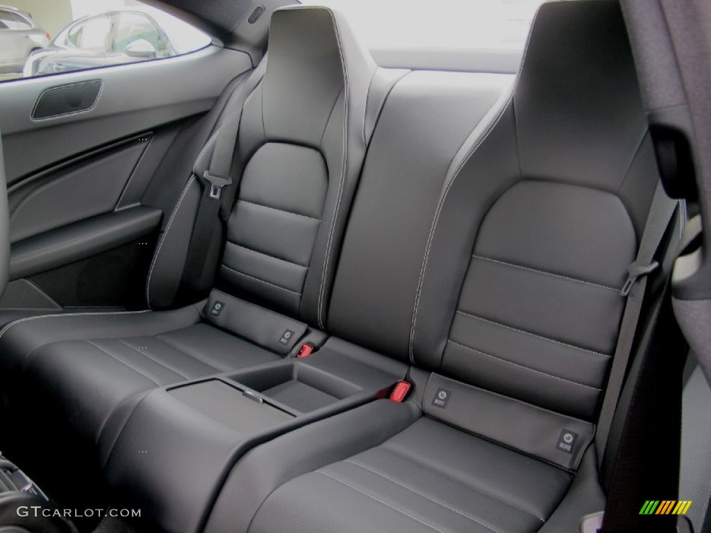 Black Interior 2013 Mercedes-Benz C 350 Coupe Photo #72567270