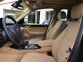 Sand Beige Front Seat Photo for 2013 BMW X3 #72567645