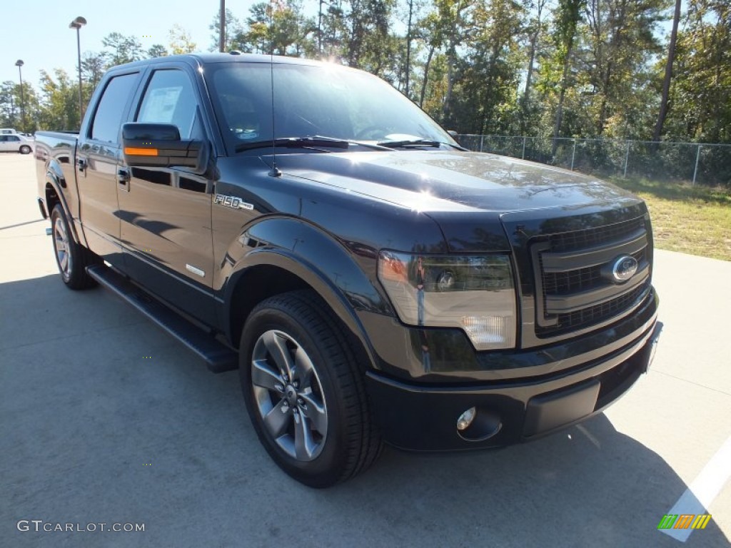 2013 Tuxedo Black Metallic Ford F150 FX2 SuperCrew 72551794 Photo 2