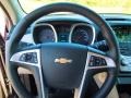 Light Titanium/Jet Black 2013 Chevrolet Equinox LT Steering Wheel