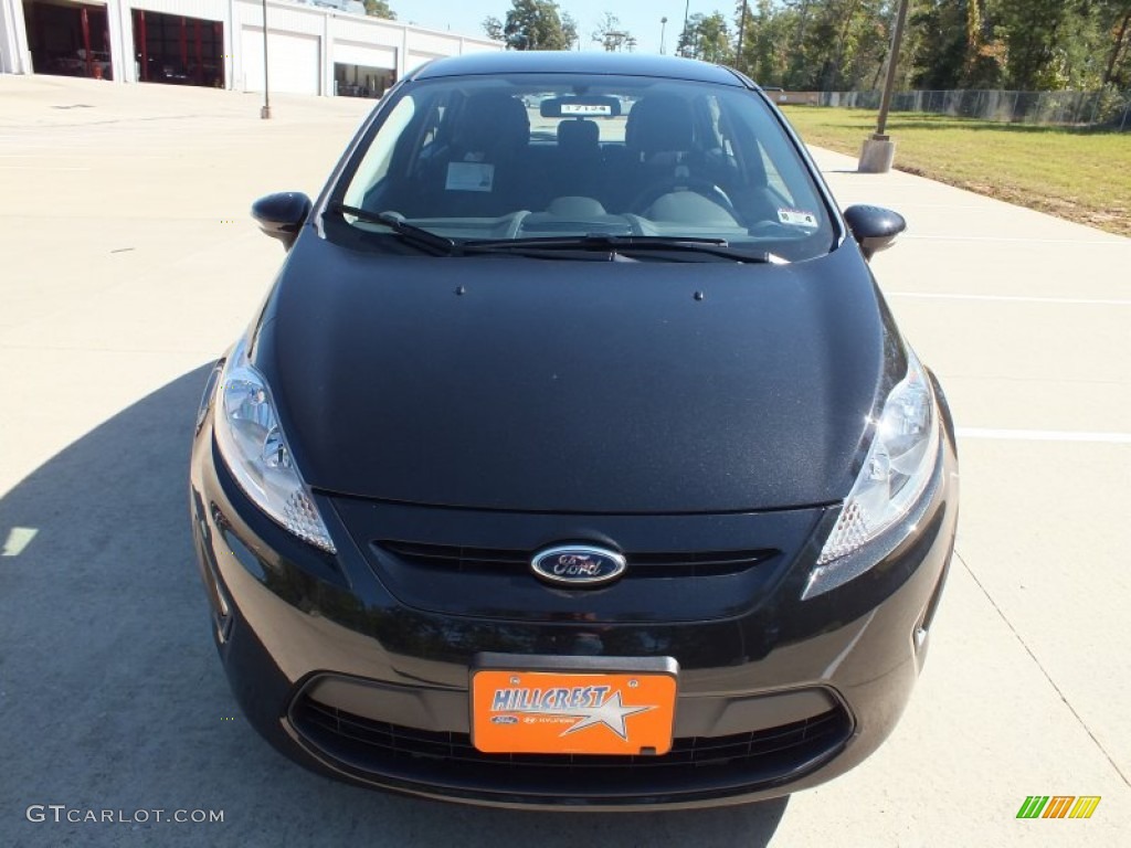 2013 Fiesta SE Hatchback - Tuxedo Black / Charcoal Black photo #10