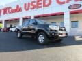 Black 2011 Toyota Tacoma V6 PreRunner Double Cab