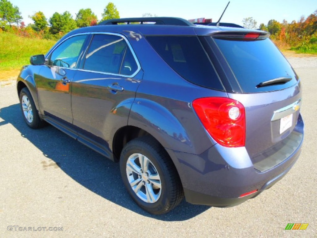 2013 Equinox LT - Atlantis Blue Metallic / Jet Black photo #4