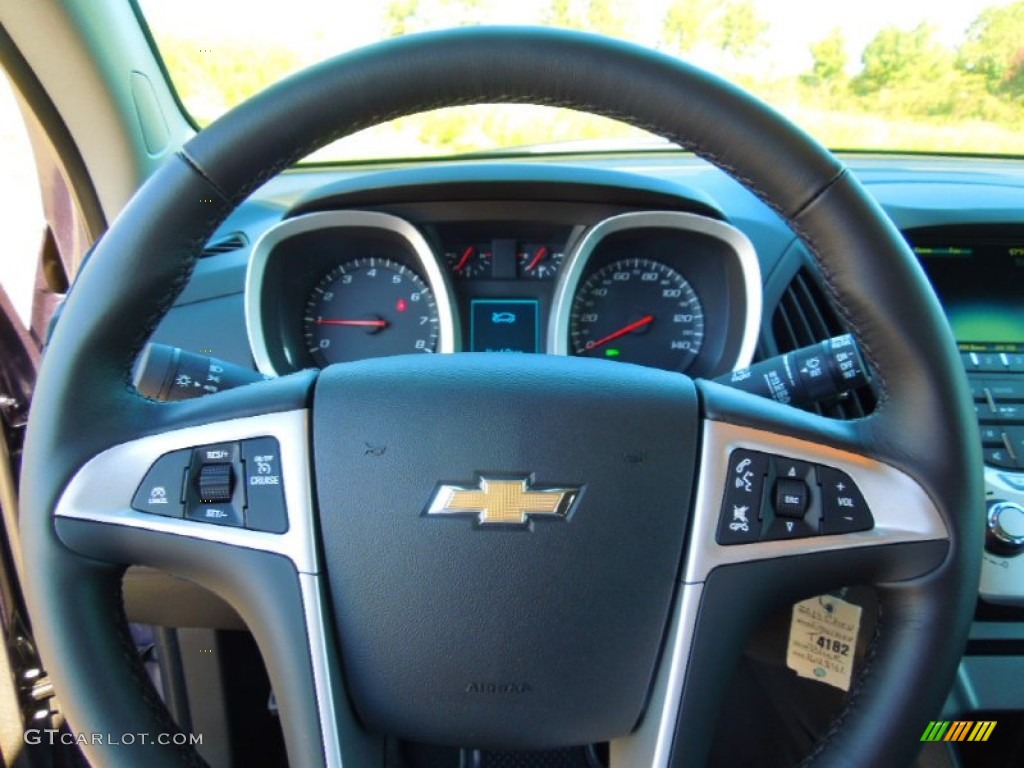 2013 Equinox LT - Atlantis Blue Metallic / Jet Black photo #15