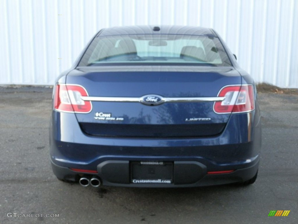 2012 Taurus Limited - Dark Blue Pearl / Light Stone photo #5