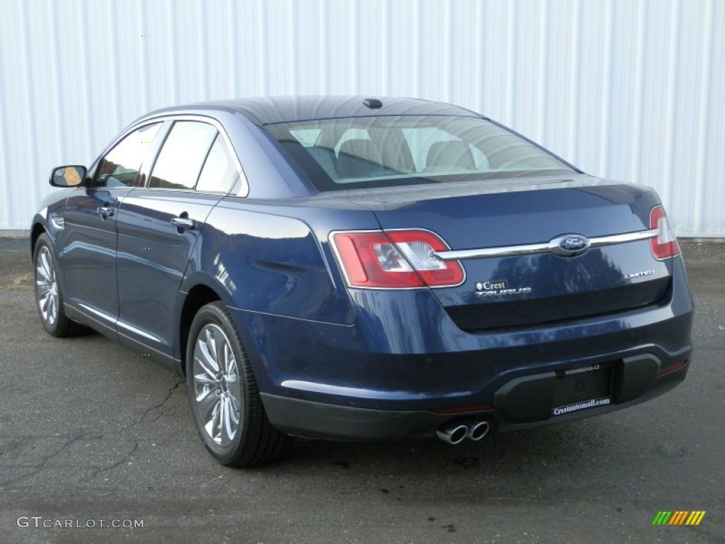 2012 Taurus Limited - Dark Blue Pearl / Light Stone photo #6