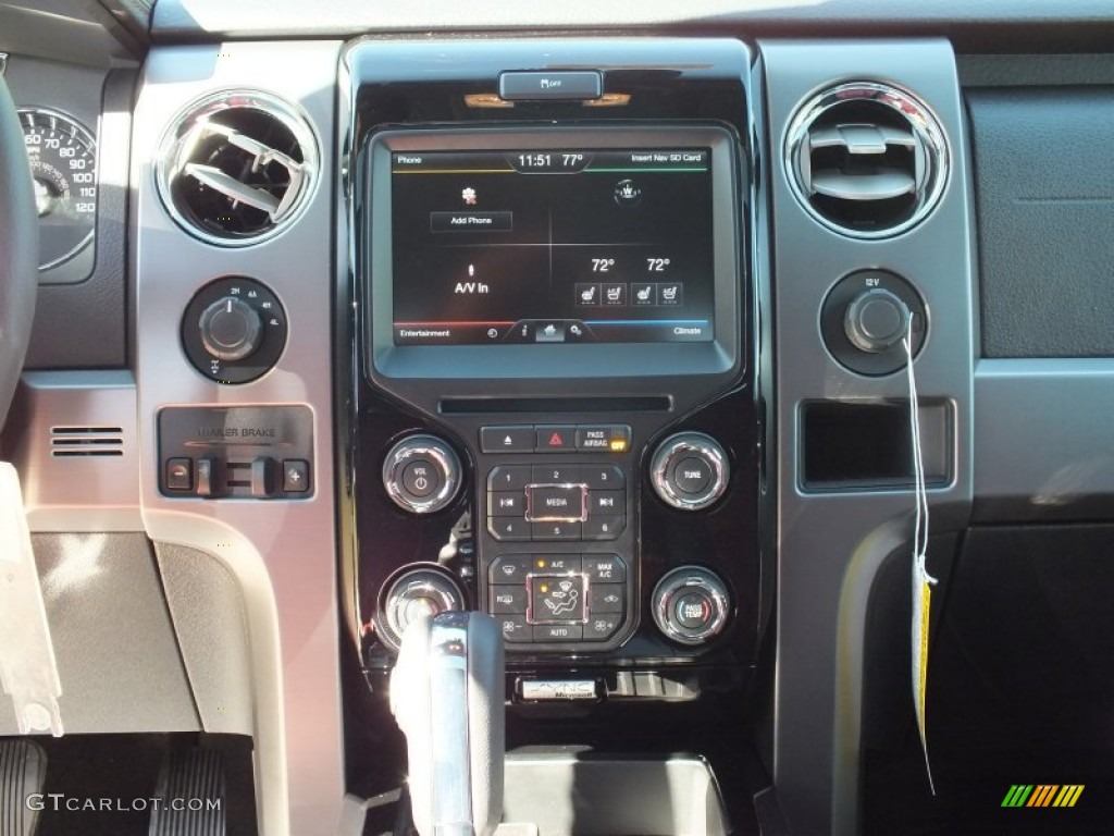 2013 Ford F150 Limited SuperCrew 4x4 Controls Photo #72570277