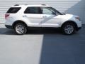 2013 White Platinum Tri-Coat Ford Explorer XLT EcoBoost  photo #2