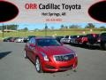 2013 Crystal Red Tintcoat Cadillac ATS 2.5L  photo #1