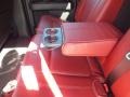 Limited Unique Red Leather Rear Seat Photo for 2013 Ford F150 #72570483