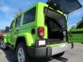 2013 Gecko Green Pearl Jeep Wrangler Unlimited Sahara 4x4  photo #8