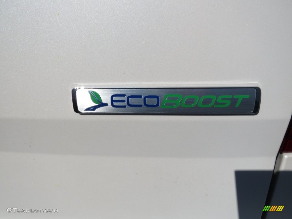 2013 Explorer XLT EcoBoost - White Platinum Tri-Coat / Charcoal Black photo #14