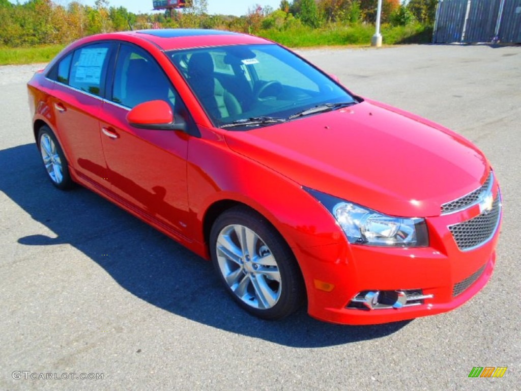 2013 Cruze LTZ/RS - Victory Red / Jet Black photo #2