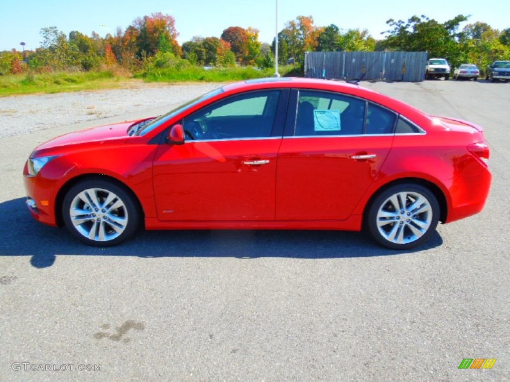 2013 Cruze LTZ/RS - Victory Red / Jet Black photo #3