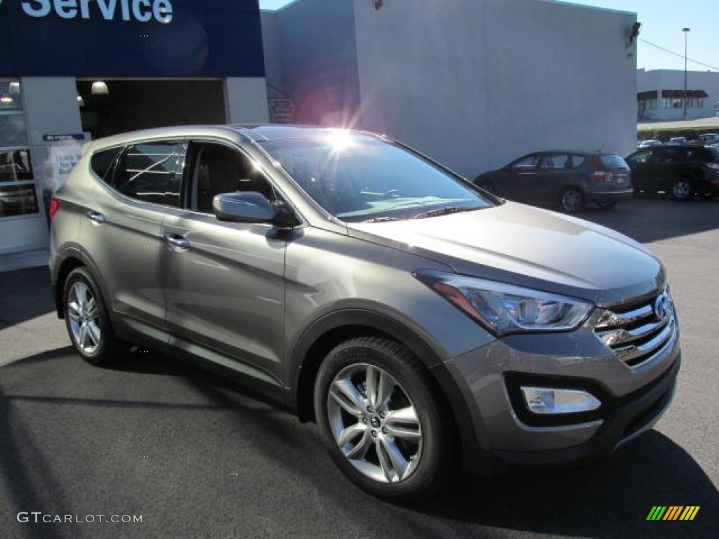 Mineral Gray 2013 Hyundai Santa Fe Sport 2.0T AWD Exterior Photo #72571068