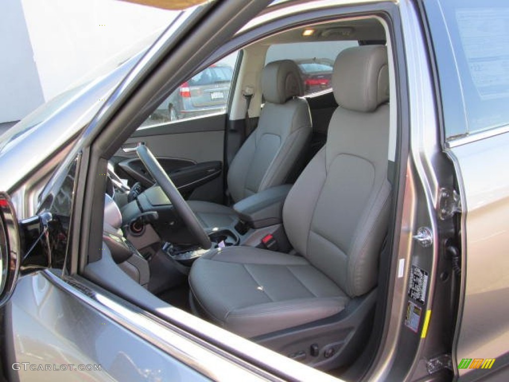 Gray Interior 2013 Hyundai Santa Fe Sport 2.0T AWD Photo #72571152