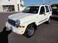 2007 Stone White Jeep Liberty Limited 4x4  photo #2