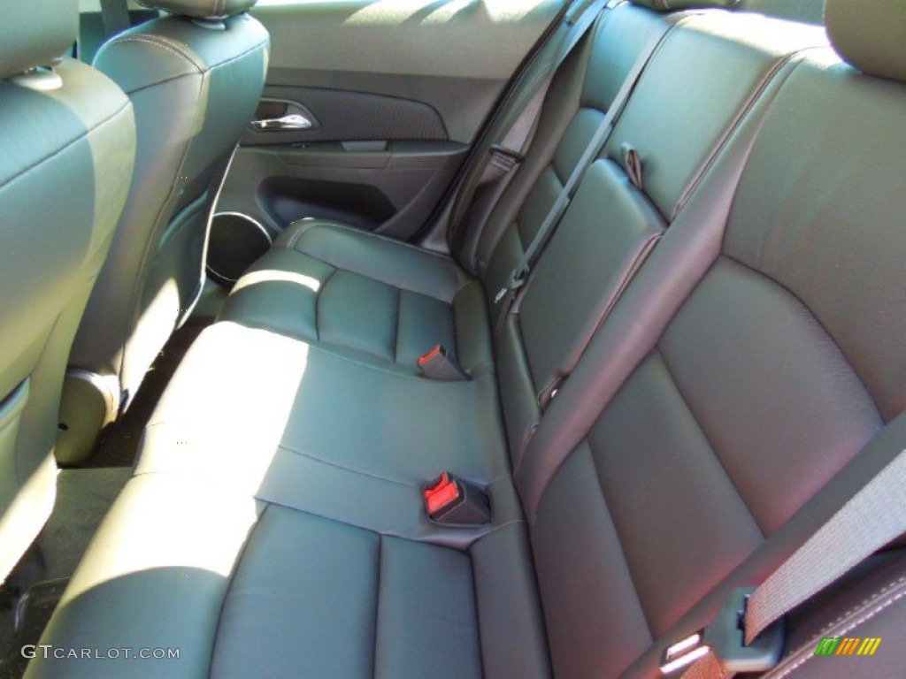 Jet Black Interior 2013 Chevrolet Cruze LTZ/RS Photo #72571334