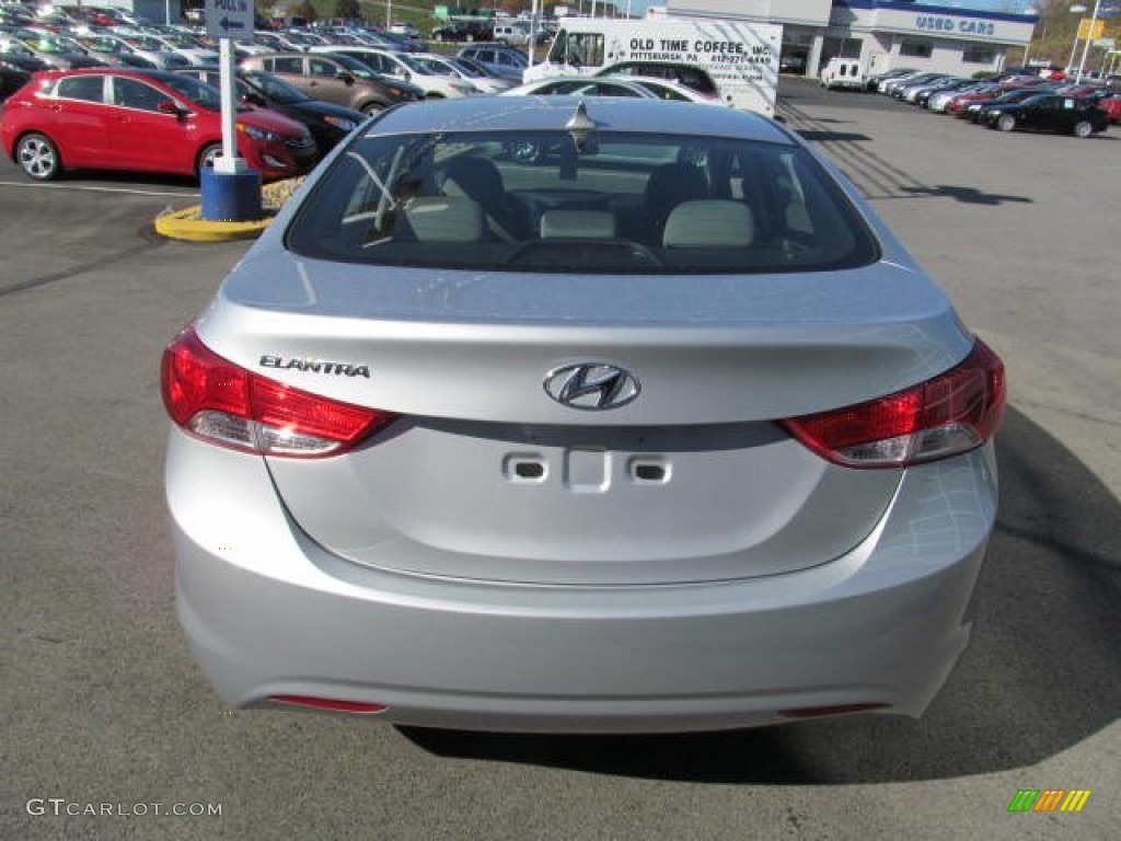 2013 Elantra GLS - Silver / Gray photo #4