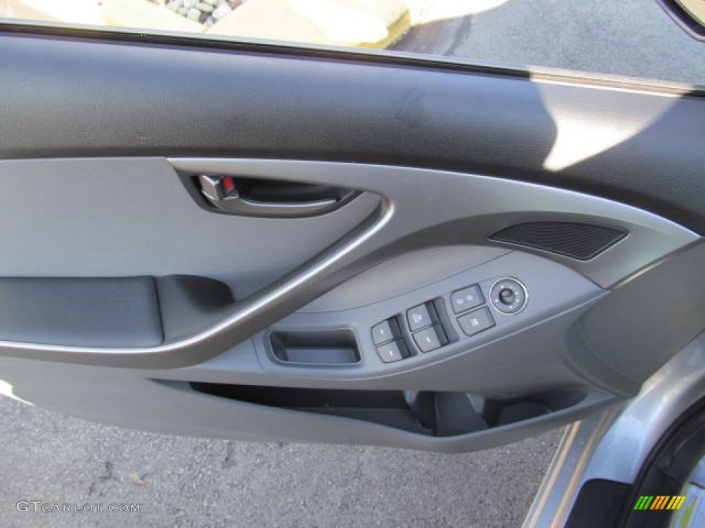 2013 Elantra GLS - Silver / Gray photo #6