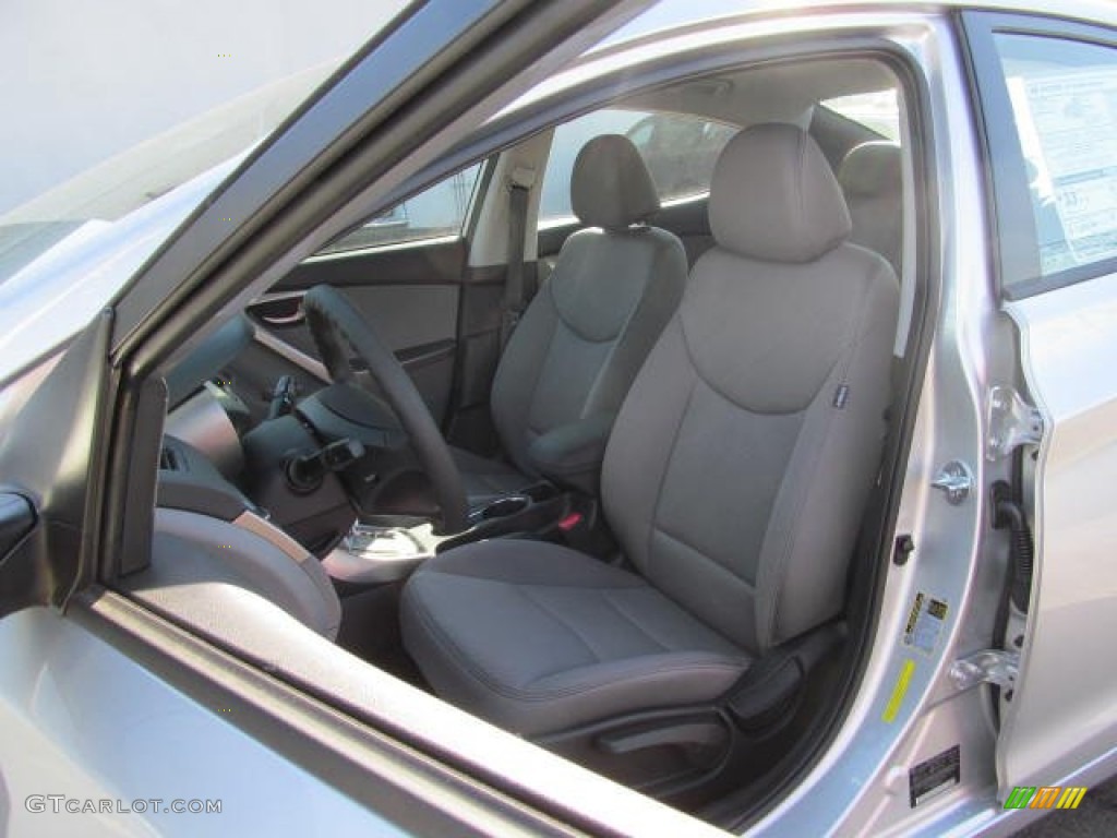 2013 Elantra GLS - Silver / Gray photo #7