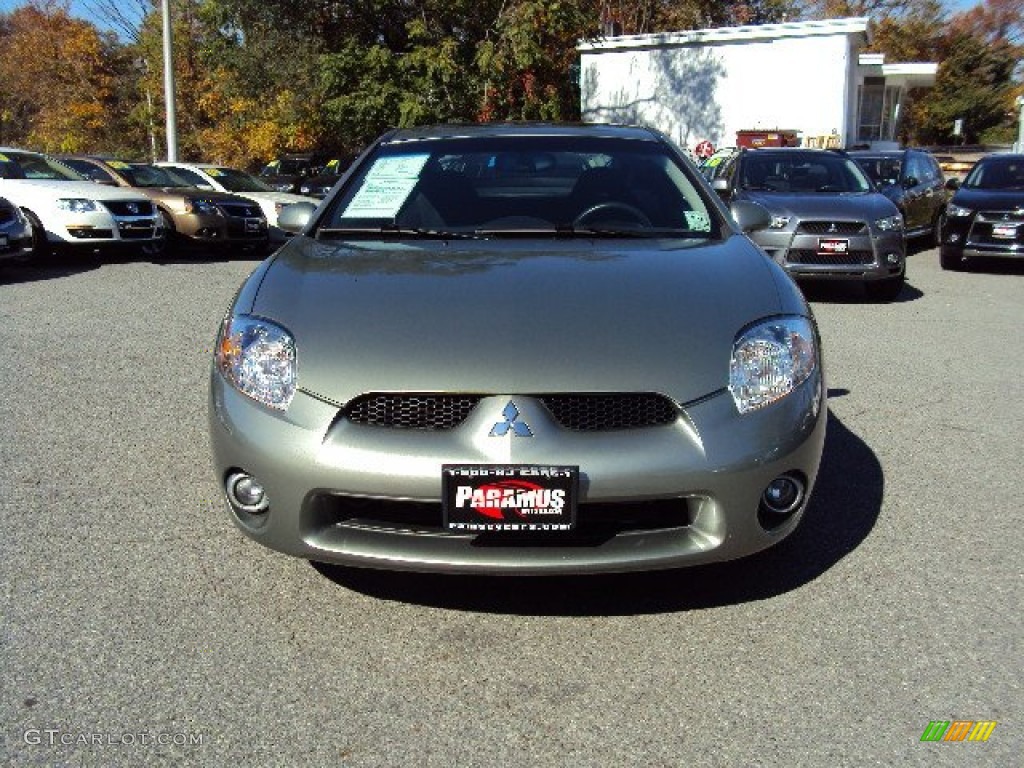 2008 Eclipse GS Coupe - Optimist Green Metallic / Dark Charcoal photo #1