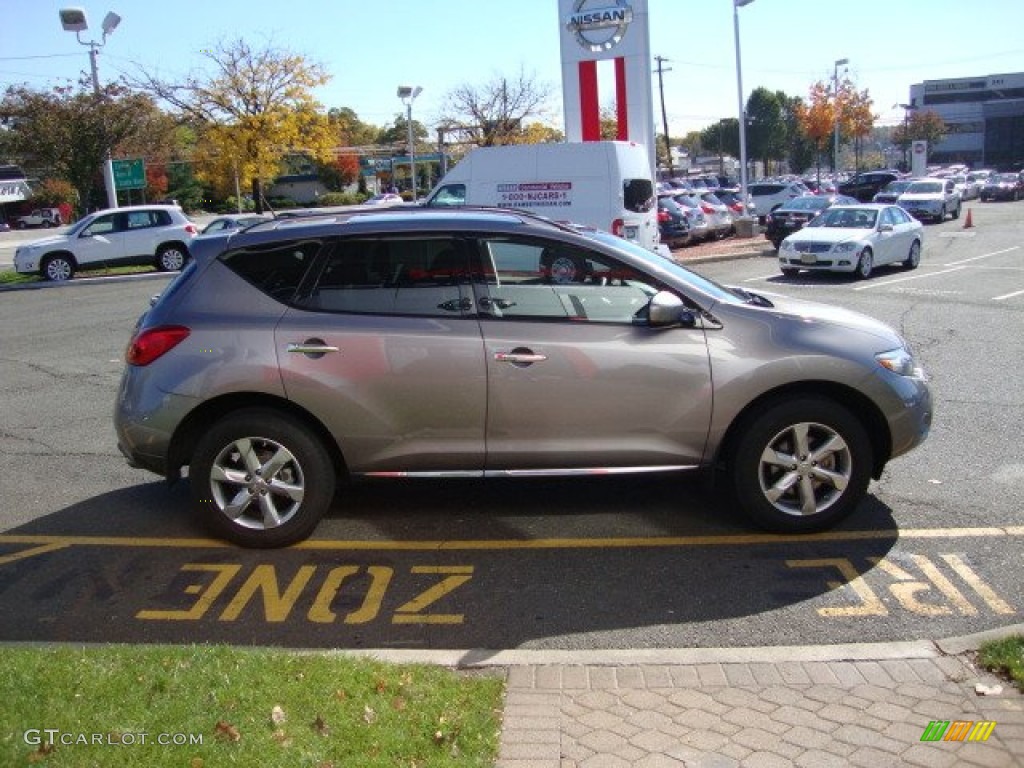 2009 Murano SL AWD - Platinum Graphite Metallic / Black photo #7