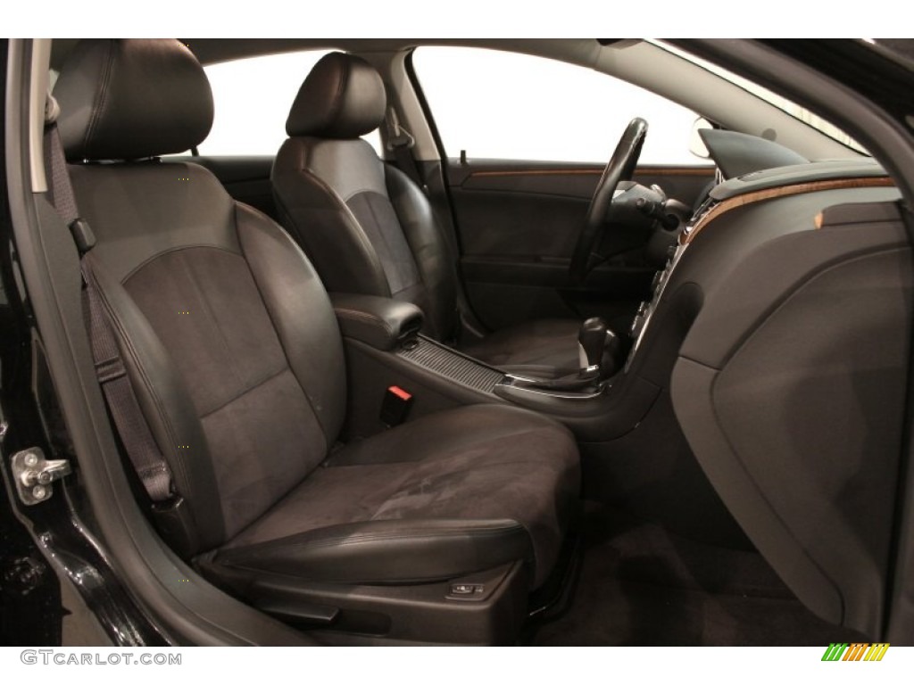 Ebony Interior 2011 Chevrolet Malibu LT Photo #72576663