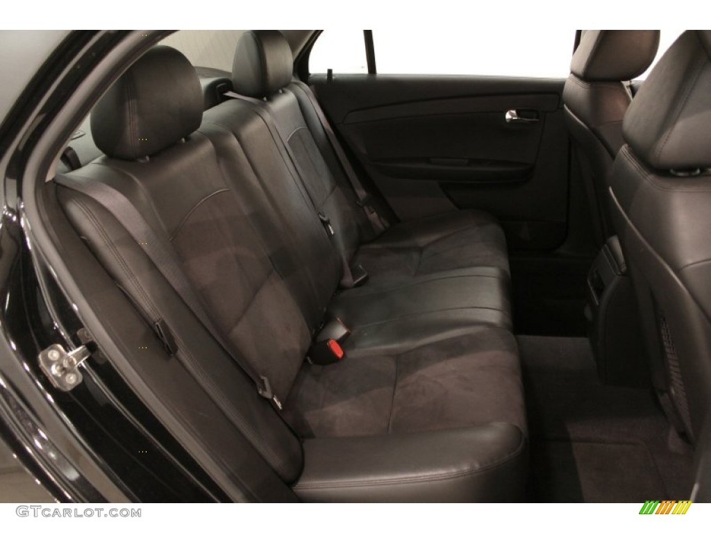 Ebony Interior 2011 Chevrolet Malibu LT Photo #72576683