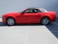 2013 Race Red Ford Mustang V6 Convertible  photo #5