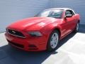2013 Race Red Ford Mustang V6 Convertible  photo #6