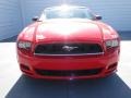 2013 Race Red Ford Mustang V6 Convertible  photo #7