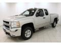 Silver Birch Metallic - Silverado 2500HD LT Extended Cab 4x4 Photo No. 3
