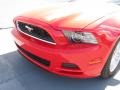 2013 Race Red Ford Mustang V6 Convertible  photo #9