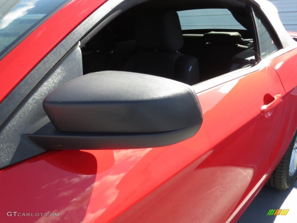 2013 Mustang V6 Convertible - Race Red / Charcoal Black photo #11