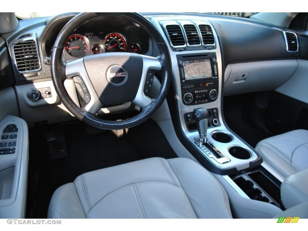 2007 Acadia SLT AWD - White Diamond Metallic / Titanium photo #22