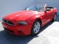 2013 Race Red Ford Mustang V6 Convertible  photo #28