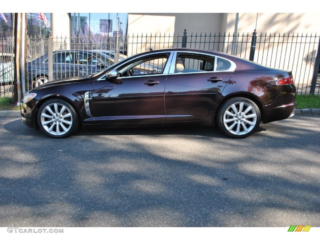 Caviar Brown Metallic 2011 Jaguar XF Premium Sport Sedan Exterior Photo #72578118