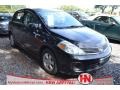 Super Black 2008 Nissan Versa 1.8 SL Hatchback