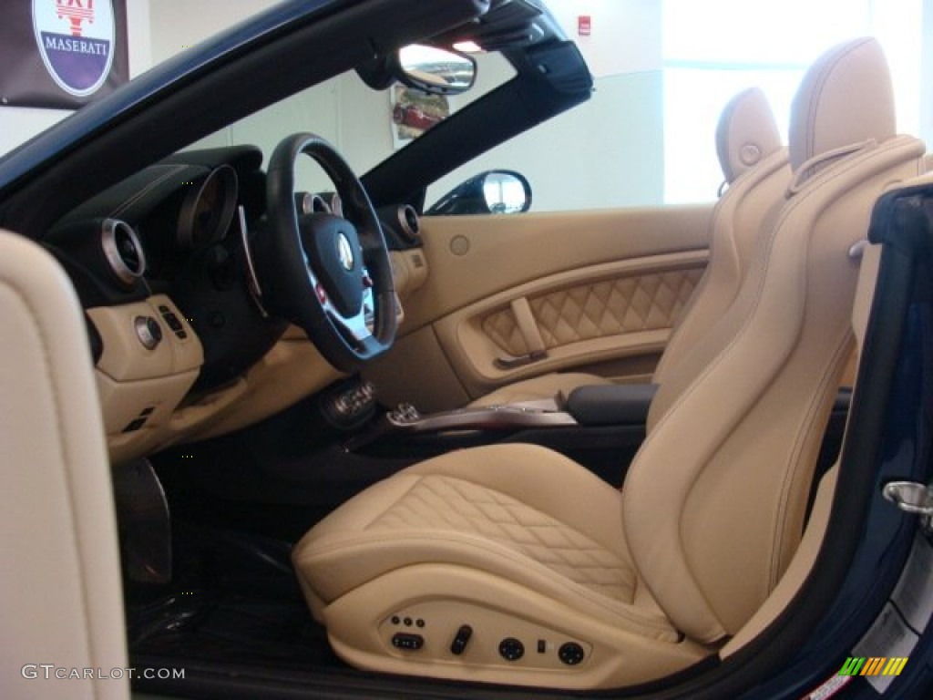 Sabbia (Light Beige) Interior 2012 Ferrari California Standard California Model Photo #72579508