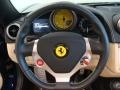 2012 Ferrari California Sabbia (Light Beige) Interior Steering Wheel Photo