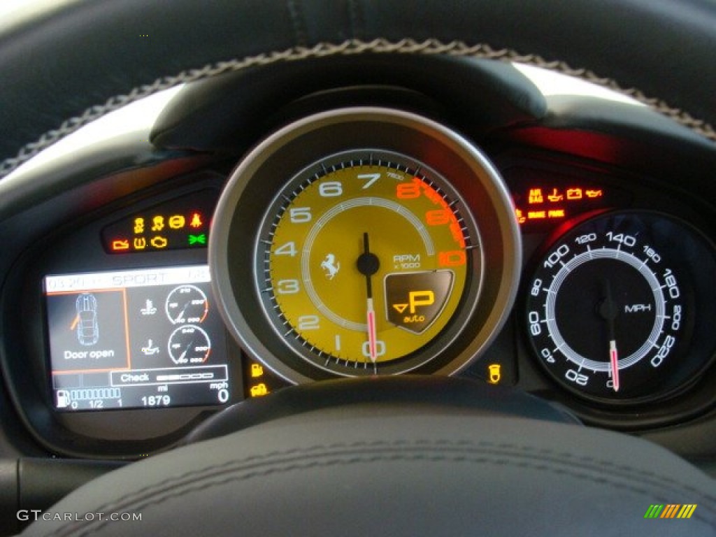 2012 Ferrari California Standard California Model Gauges Photo #72579633