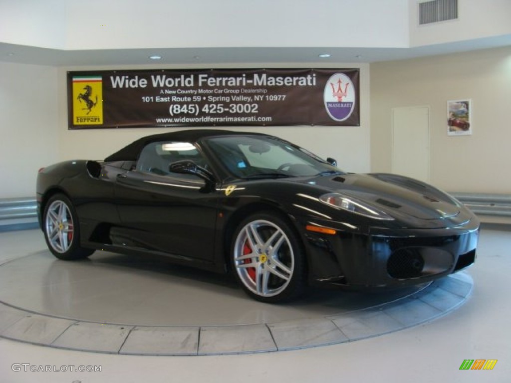 2008 F430 Spider F1 - Tour de France Blue / Black photo #2