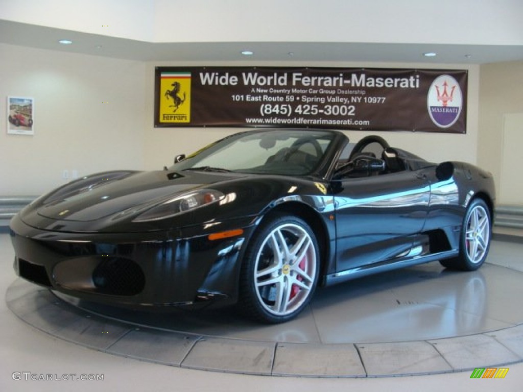 2008 F430 Spider F1 - Tour de France Blue / Black photo #4