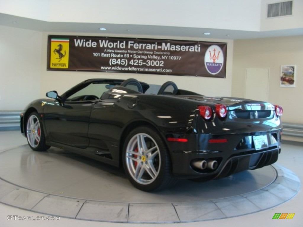 2008 F430 Spider F1 - Tour de France Blue / Black photo #8