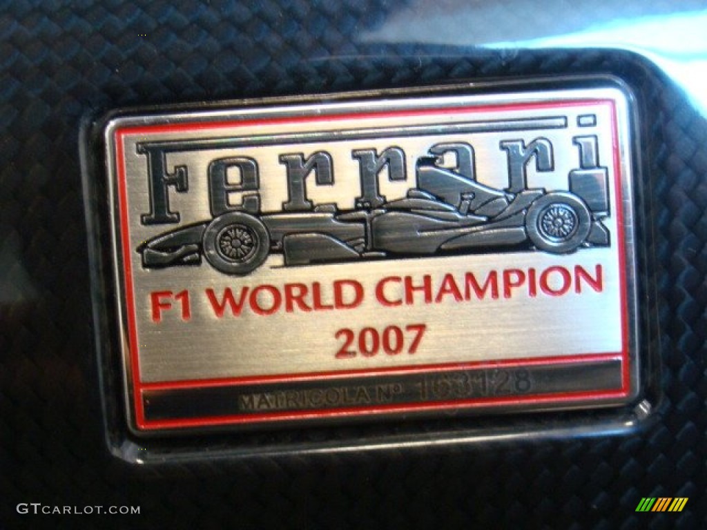 2008 F430 Spider F1 - Tour de France Blue / Black photo #26