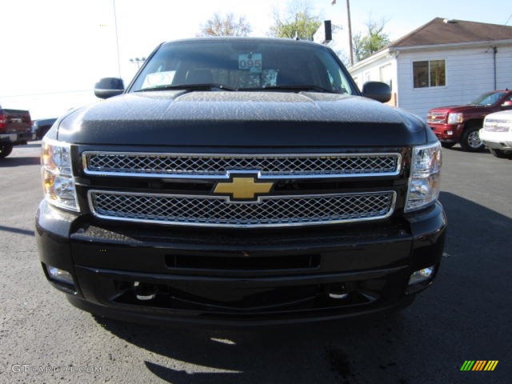 2013 Silverado 1500 LT Crew Cab 4x4 - Black / Ebony photo #2